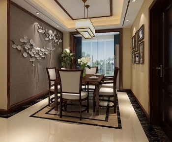 New Chinese Style Dining Room-ID:146855552