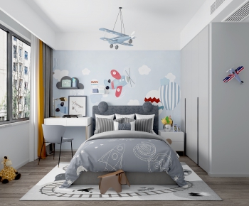 Nordic Style Children's Room-ID:929930938