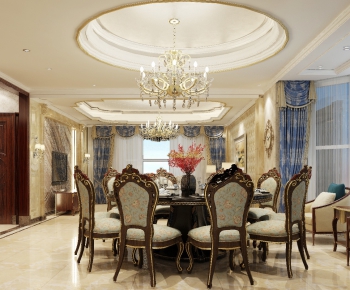 European Style Dining Room-ID:700371413