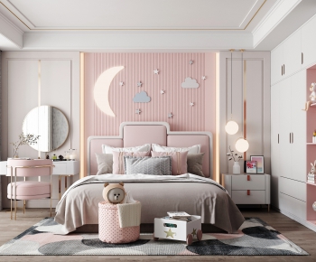 Modern Girl's Room Daughter's Room-ID:485675751