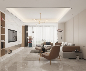 Modern A Living Room-ID:880213324