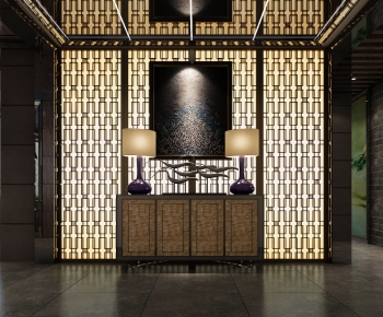 New Chinese Style Hallway-ID:322594455