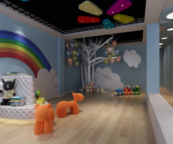 Modern Children's Kindergarten-ID:349425527