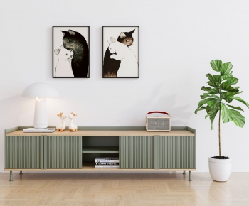 Nordic Style TV Cabinet-ID:215337143