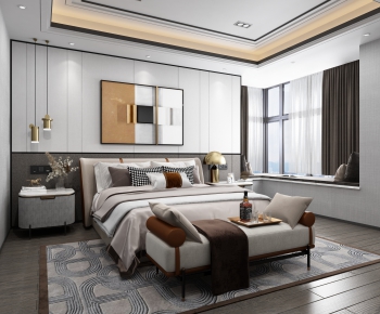 Hong Kong Style Bedroom-ID:116993513