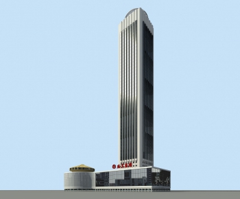 现代深圳国贸大厦建筑外观-ID:820446463