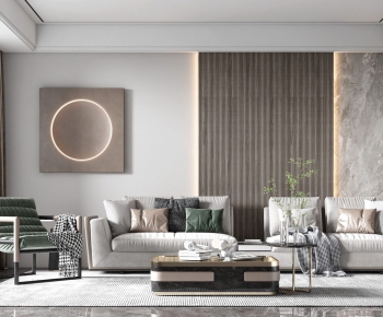 Modern A Living Room-ID:820199841