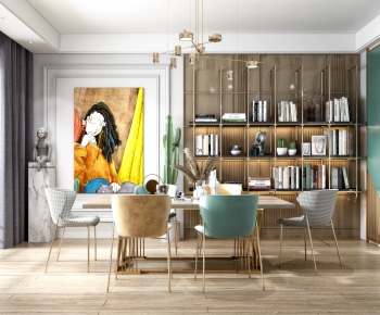 Nordic Style Dining Room-ID:139577435