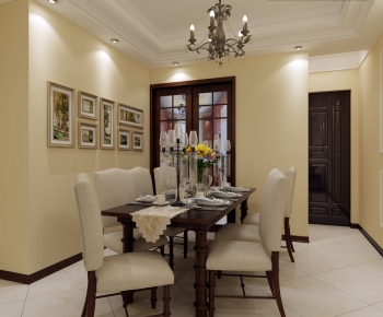 American Style Dining Room-ID:907892592