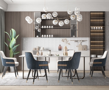 Modern Dining Room-ID:228632447