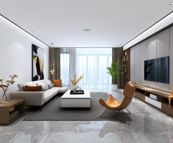 Post Modern Style A Living Room-ID:827709134