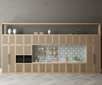 Modern Kitchen Cabinet-ID:376919185