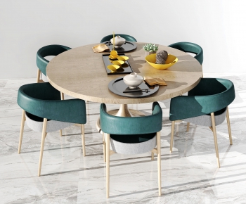 New Chinese Style Dining Table And Chairs-ID:752454386