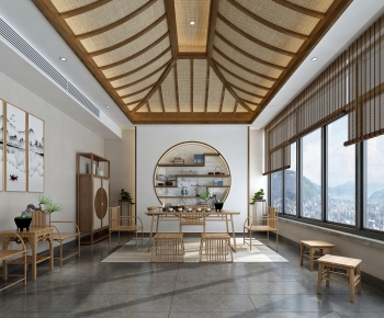 New Chinese Style Tea House-ID:974280892