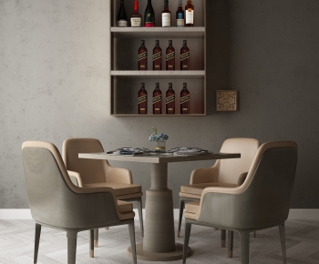 Modern Dining Table And Chairs-ID:919369281
