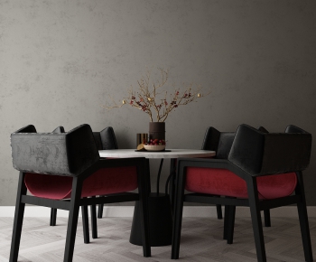 Modern Dining Table And Chairs-ID:523932992