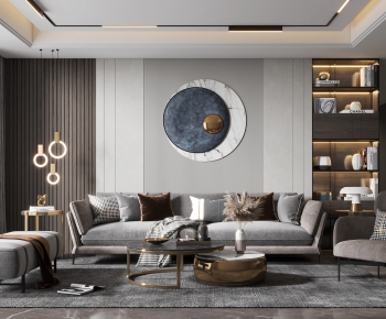 Modern A Living Room-ID:102104619