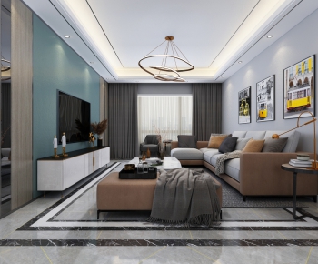 Modern A Living Room-ID:354721711