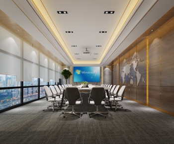 Modern Meeting Room-ID:649859968