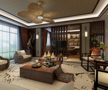 Southeast Asian Style A Living Room-ID:778325944