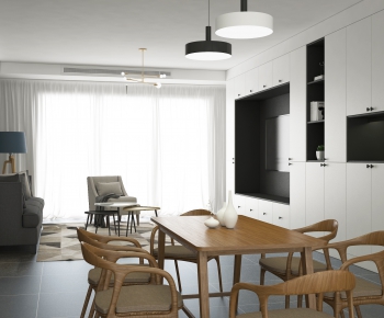 Nordic Style Dining Room-ID:788631588