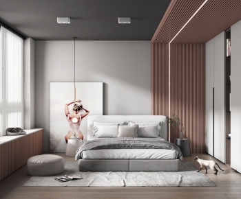 Nordic Style Bedroom-ID:676180315