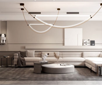 Modern A Living Room-ID:219011375
