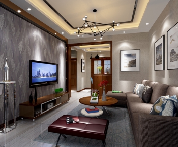 Modern A Living Room-ID:479629872