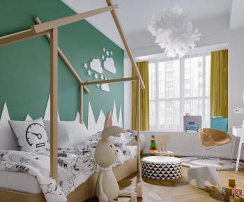 Nordic Style Children's Room-ID:563411289