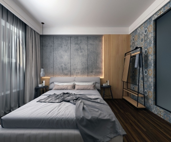 Industrial Style Bedroom-ID:788157961