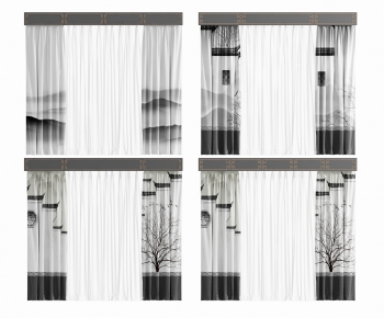 New Chinese Style The Curtain-ID:264880897