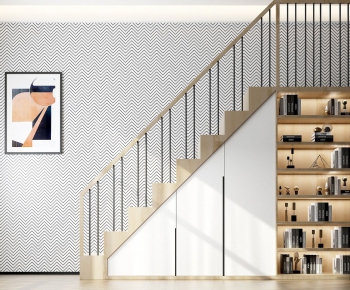 Modern Stair Balustrade/elevator-ID:625440854