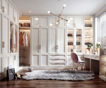 Simple European Style Clothes Storage Area-ID:408484497