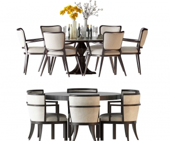 Modern Dining Table And Chairs-ID:974548853