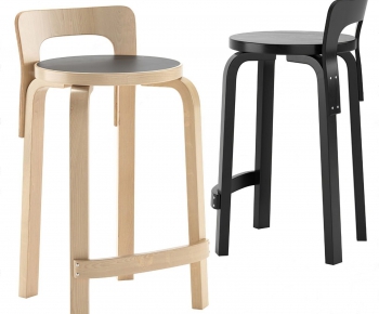 Simple European Style Bar Chair-ID:813665212