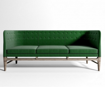 Modern Three-seat Sofa-ID:576295636