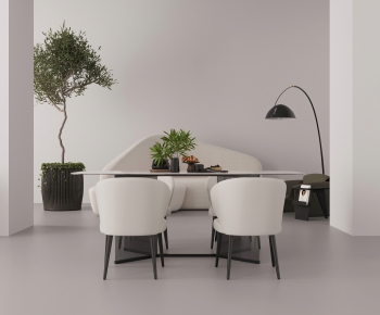 Modern Dining Table And Chairs-ID:441748538