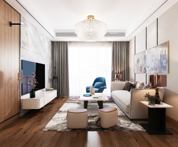 Modern A Living Room-ID:360173113