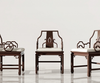 New Chinese Style Single Chair-ID:110118828