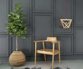Nordic Style Single Chair-ID:912598493