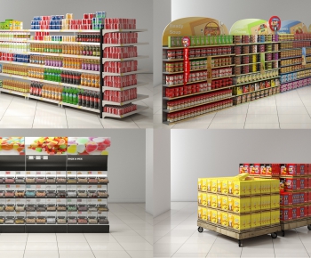 Modern Supermarket Shelf-ID:106588849