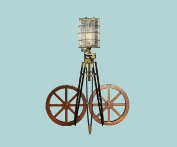Industrial Style Table Lamp-ID:324946344