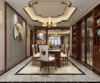 Chinese Style Dining Room-ID:200266615