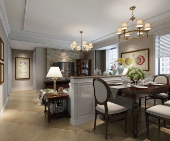 American Style Dining Room-ID:517718195