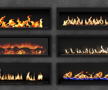 Modern Electronic Fireplace-ID:830332764