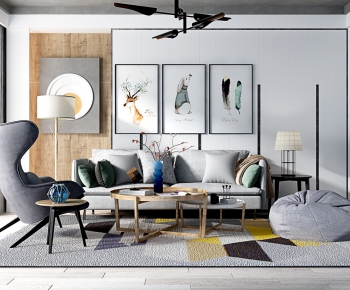 Nordic Style A Living Room-ID:113261978