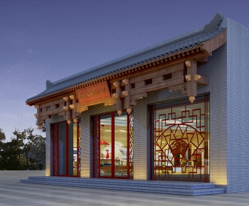 Chinese Style Facade Element-ID:790395948