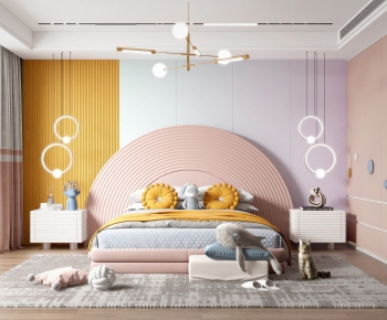 Modern Girl's Room Daughter's Room-ID:295846969