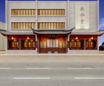 Chinese Style Facade Element-ID:778838324