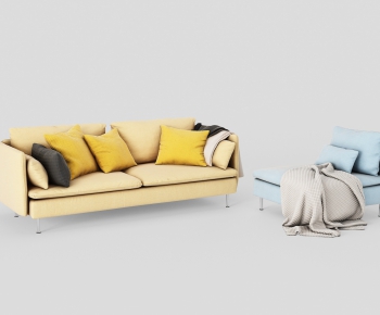 Nordic Style A Sofa For Two-ID:943269154